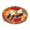 Acacia Footed Cheese Board & Knife Set by TwineÂ®