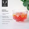 9 Piece Admiral Punch Bowl Set with Tumblers ViskiÂ®
