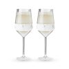 Wine FREEZE Stemmed Marble HOSTÂ® (Set of 2)