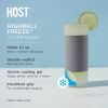 Glass FREEZEâ„¢ Highball Glass (set of two) in Gray by HOSTÂ®