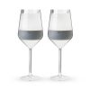 Wine FREEZE Stemmed in Gray (set of 2)  by HOSTÂ®