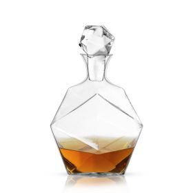 Seneca Faceted 40 Oz Crystal Liquor Decanter ViskiÂ®