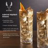 Admiral Crystal Highball Glasses ViskiÂ® (Set of 4)
