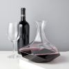 Seneca 64 Oz Crystal Faceted  Wine Decanter ViskiÂ®