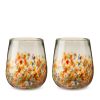 Artistico Recycled Stemless Wine Glasses TwineÂ® (Set of 2)