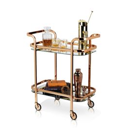 Gold Bar Cart by ViskiÂ®