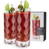 Gem Crystal Highball Glasses ViskiÂ®