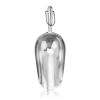 6  Oz Aluminum Metal Ice Scoop True
