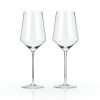 Raye Crystal Angled Bordeaux Glasses ViskiÂ® (Set of 2)