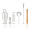7 Piece Stainless Steel Travel Barware Set ViskiÂ®