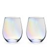 Luster Stemless Wine Glasses TwineÂ® (Set of 2)