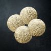 Hammered Brass Coasters by ViskiÂ®