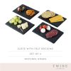 Slate Tapas Plates by TwineÂ®