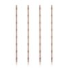 Bamboo Copper Straws ViskiÂ® (Set of 4)