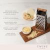 Acacia Wood Handled Cheese Grater by TwineÂ®