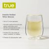 Double Walled Wine Glasses True (Set of 2)