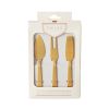 Gold Cheese Knife Set Twine