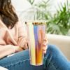 Iridescent Drink Tumbler Blush