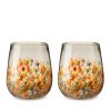 Artistico Recycled Stemless Wine Glass Set by Twine Living