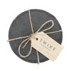 Circle Slate Coasters by Twine
