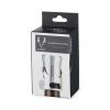 Harrison Heavyweight Champagne Stopper in Silver Viski