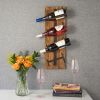Metal and Wood Wine Rack by Twine