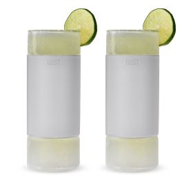 Glass FREEZEHighball Glass (set of two) in Gray by HOST