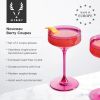 Reserve Nouveau Berry Coupe Glasses ViskiÂ® (Set of 2)