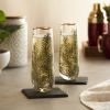 Woodland Stemless Champagne Flute Set by Twine