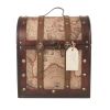 6 Bottle Old World Wooden Wine Box by Twine