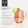 Seneca Faceted Moscow Mule Mug in Copper Viski