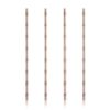Bamboo Copper Straws by Viski