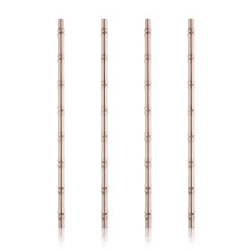 Bamboo Copper Straws by Viski