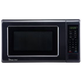 Magic Chef MC77MB 0.7-Cu. Ft. 700-Watt Countertop Digital Touch Microwave (Color: Black)