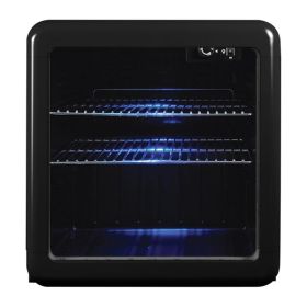 Magic Chef 1.7-Cu. Ft. Retro Beverage Cooler (Color: Black)