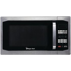Magic Chef 1.6 Cubic-ft Countertop Microwave (Color: Stainless Steel)