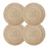 Woven Ramie Placemats Round 7 inch