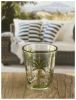 Palm Tree Design Acrylic Glasses Drinking Set of 4 DOF (15oz), Plastic Drinking Glasses, BPA Free Drinkware Set