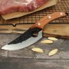 Butcher butcher for meat and bone with small scimitar(USPS Shipping)