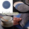 Woven Ramie Placemats Round 7 inch