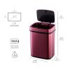 3-Gallon Motion Sensor Touchless Stainless Steel Trash Can