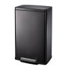 Stainless Steel 13-Gallon Kitchen Trash Can with Step Lid