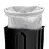 Stainless Steel 13-Gallon Kitchen Trash Can with Step Lid