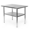 Heavy Duty Stainless Steel Kitchen Prep Table