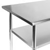 Heavy Duty Stainless Steel Kitchen Prep Table