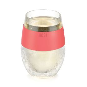 Wine FREEZEâ„¢ by HOSTÂ® (Color: Coral)