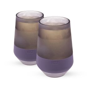 Wine FREEZEâ„¢ XL HOSTÂ® (Set of 2) (Color: Lilac)